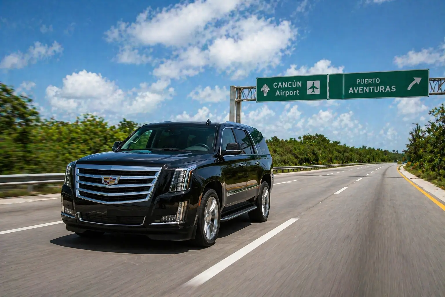 Cancun Airport to Puerto Aventuras transportation cost with private transfer