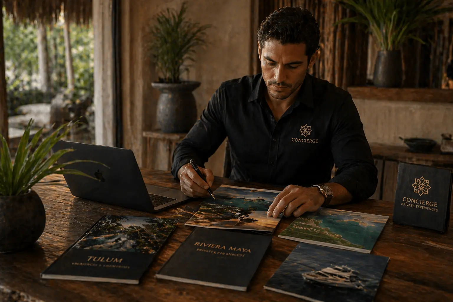 Private concierge in Tulum arranging luxury experiences in Riviera Maya
